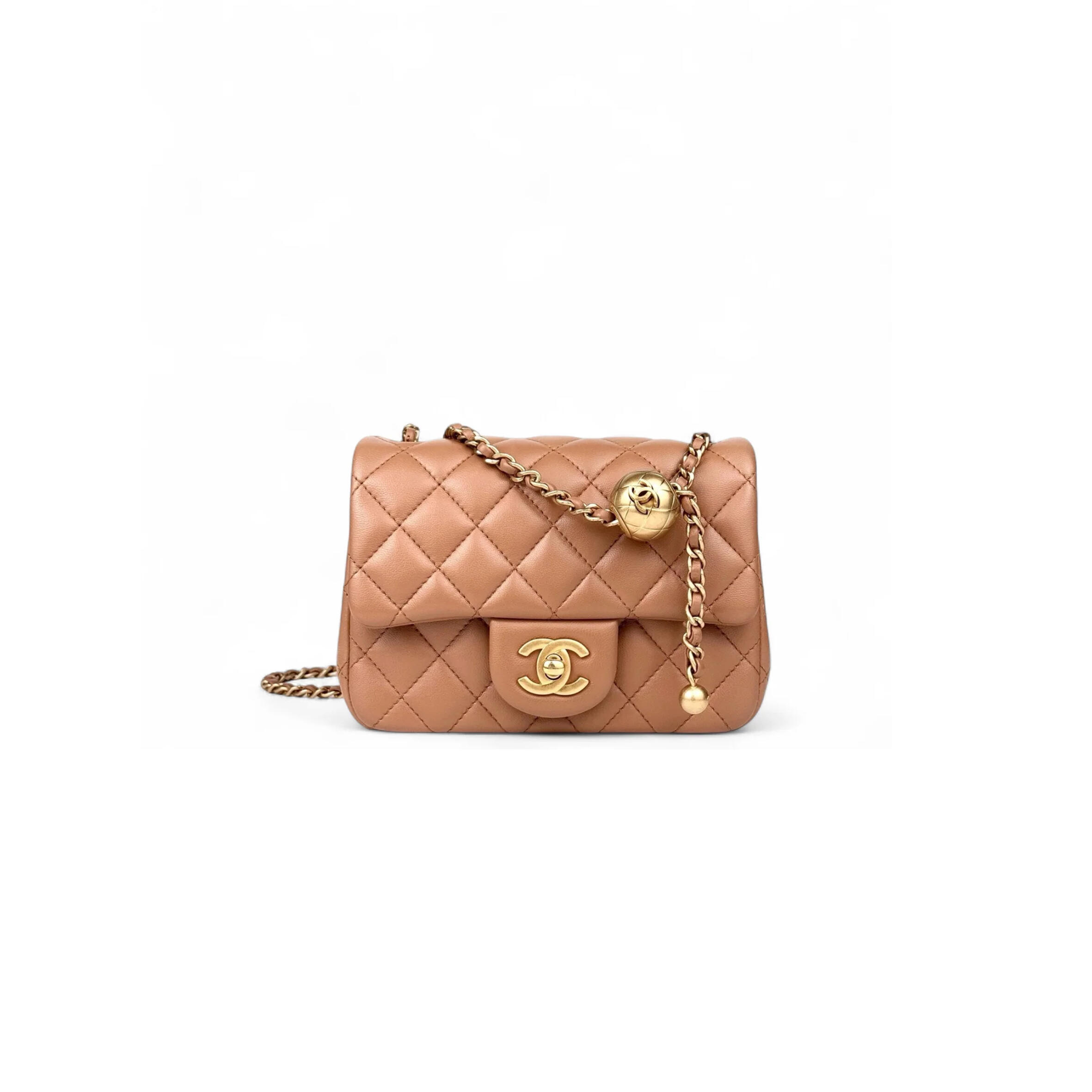 CHANEL PEARL CRUSH MINI SQUARE FLAP BAG AS1786 (17*14*8cm)